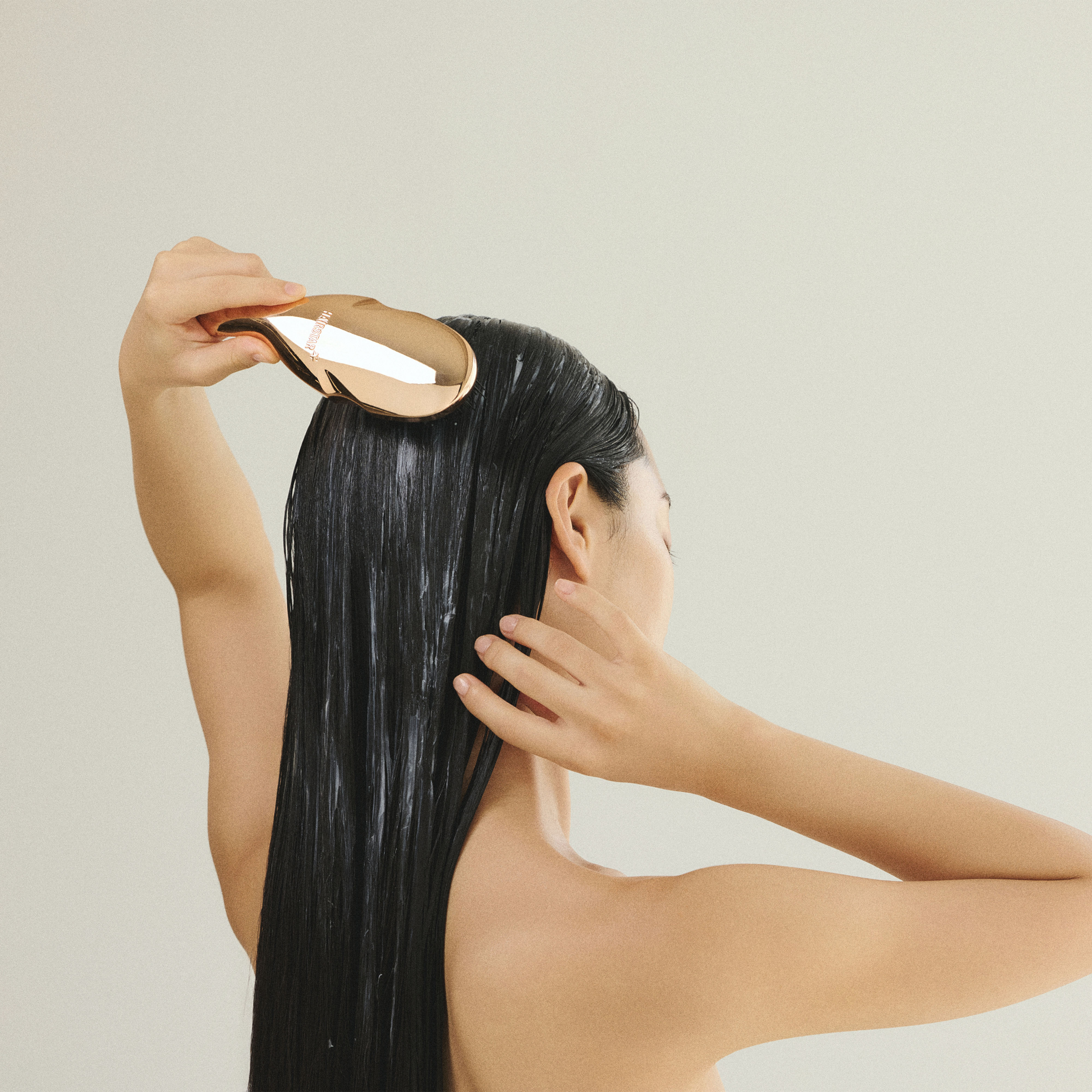 【ヘアサロン専売品】HAIRSTAR イオンスターブラシ PRO クロームブラック