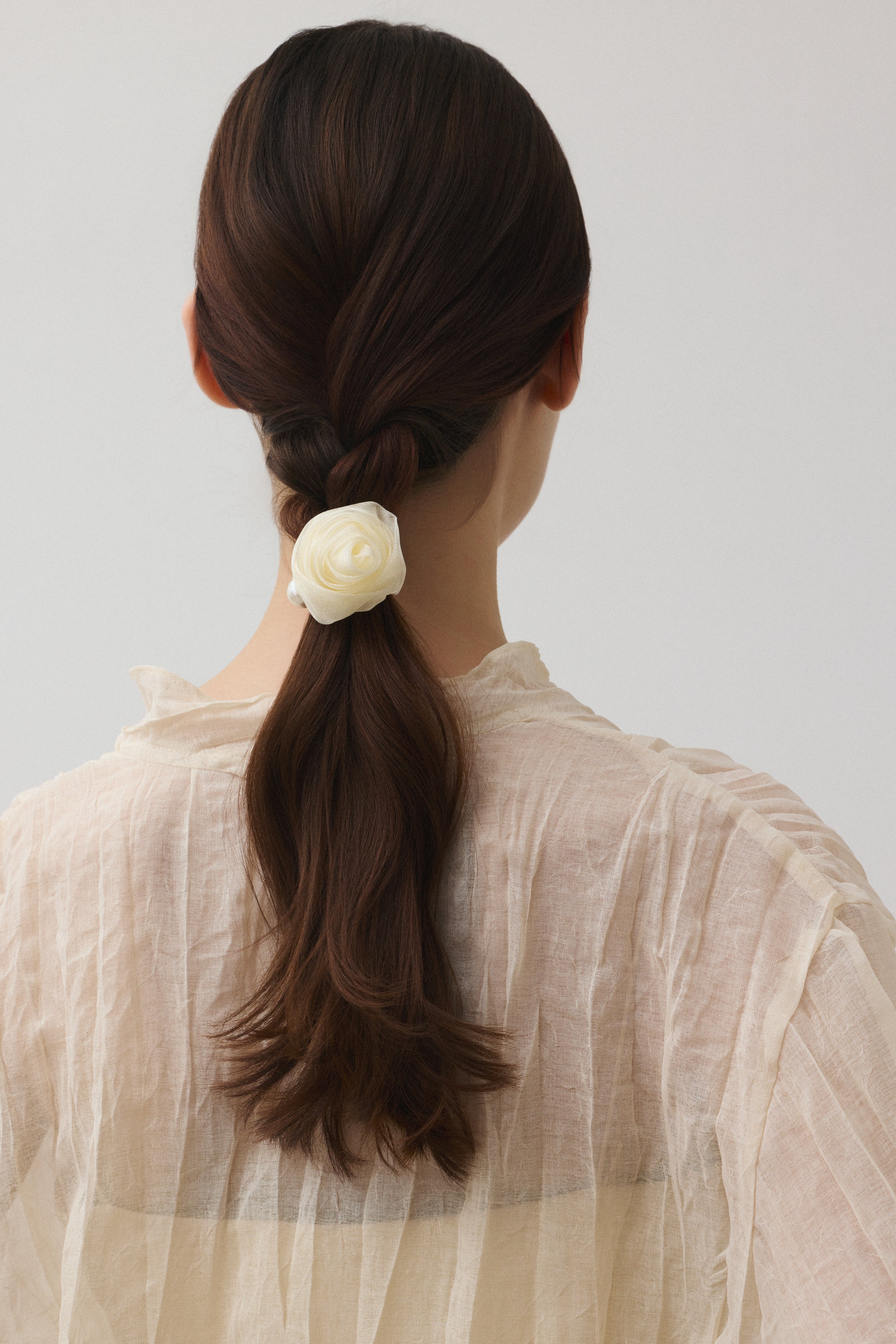 HAIRSTAR ローズヘアゴム BK