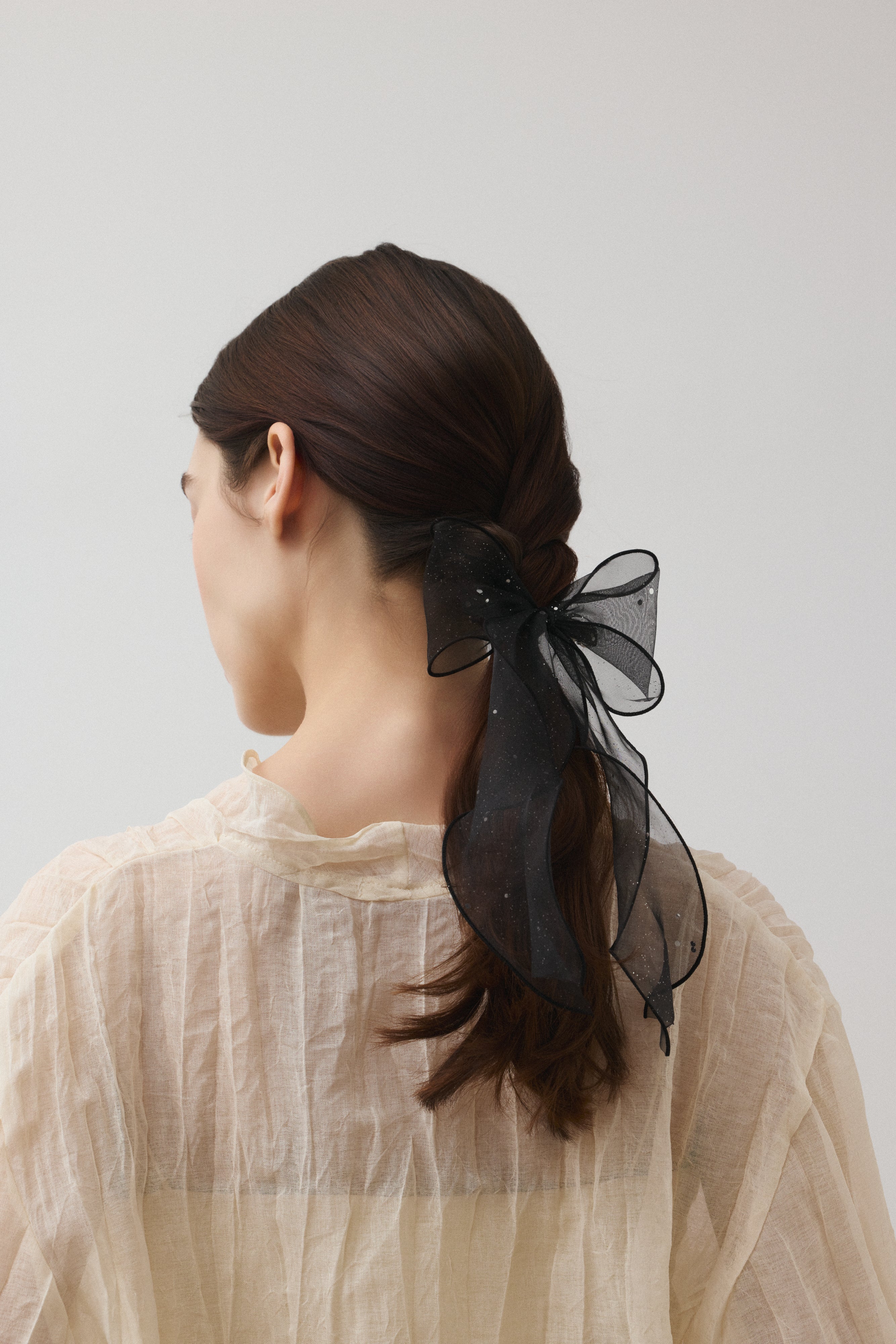 HAIRSTAR シアーリボンバレッタ